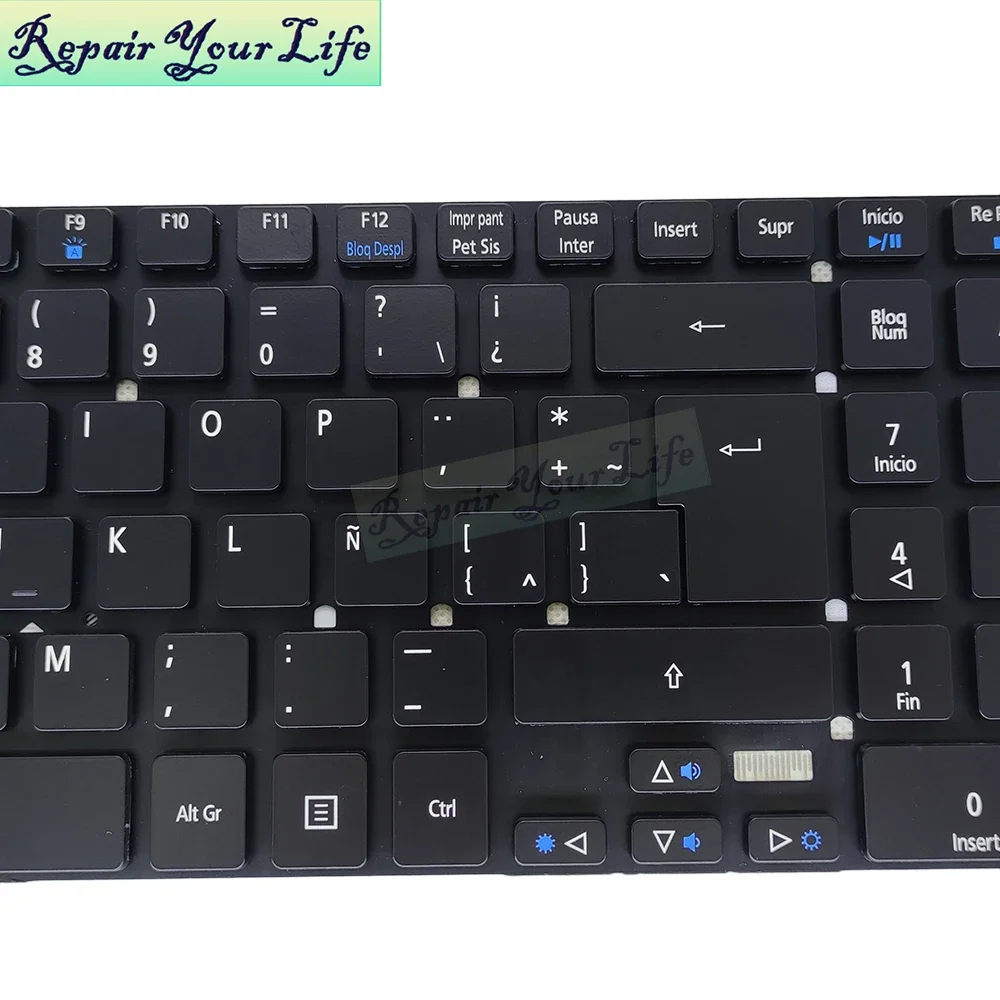 Bulgarian Latin Backlight Keyboard For Acer Aspire V17 Nitro VN7 791 791G VN7-791G 72AH BG LA Spain Notebook Keyboards NSK-R61BW