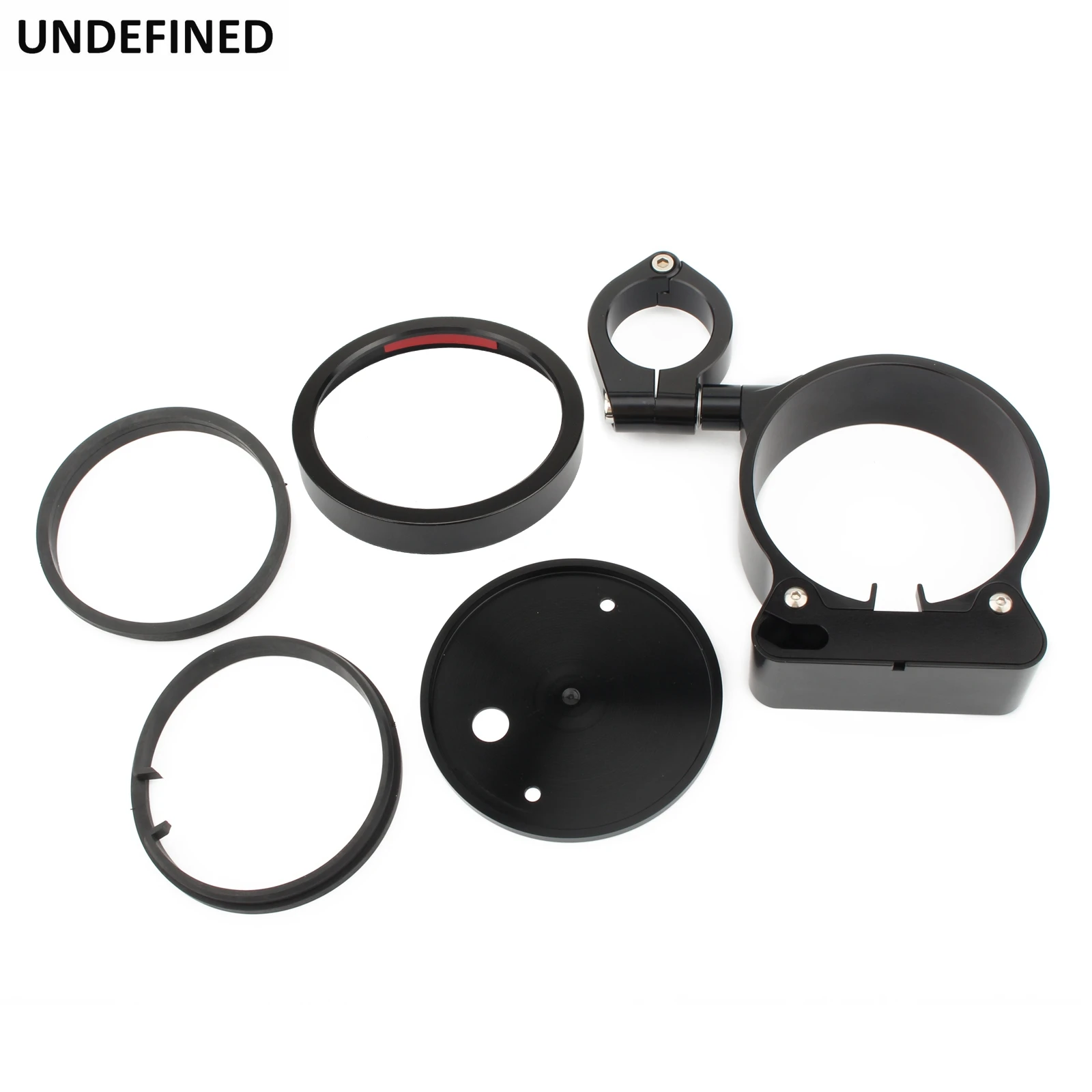 Motorcycle Side Speedometer Relocation Bracket Mount 39mm For Harley Sportster 883 1200 XL 93-15 Dyna Low Rider Street Bob 93-05