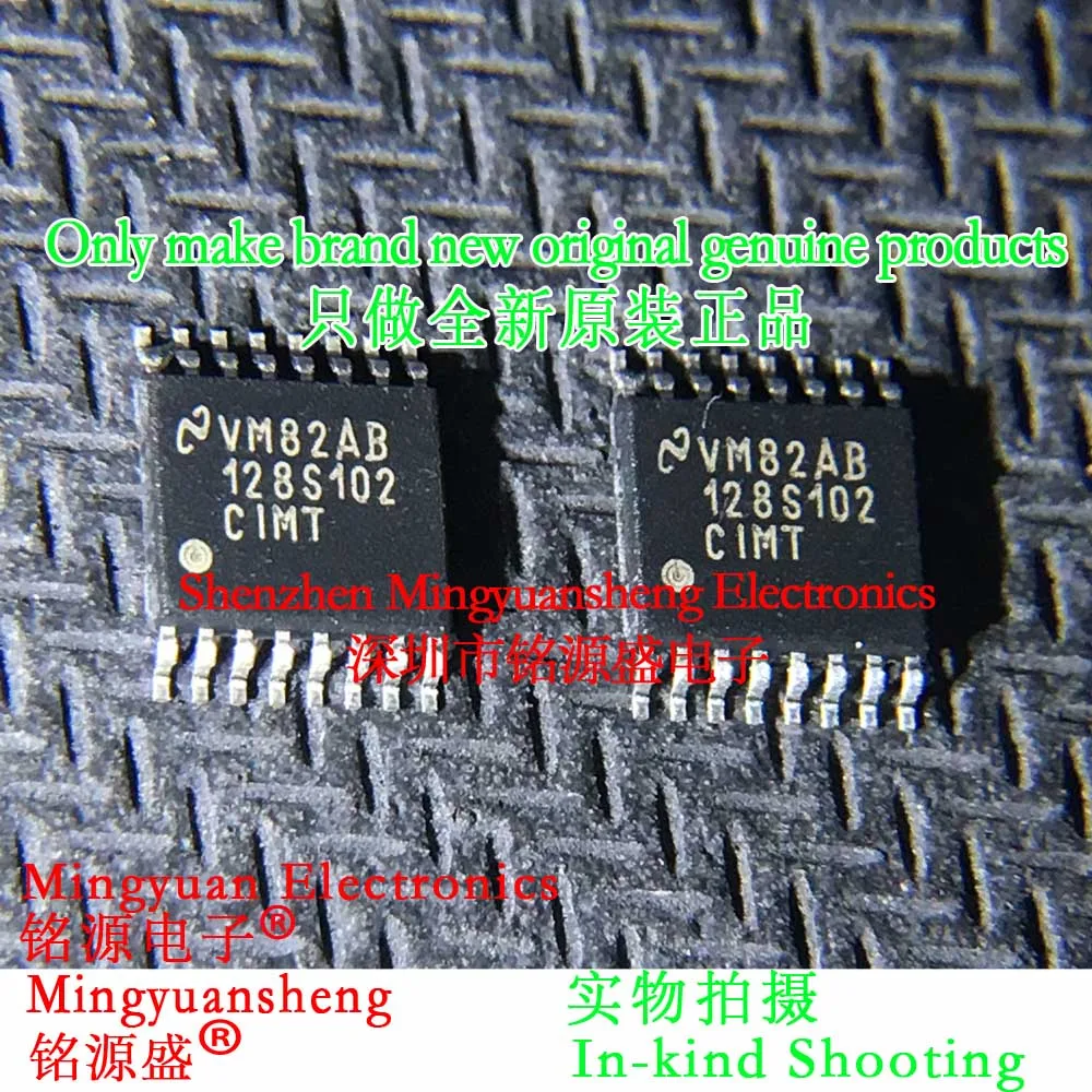 

Mingyuan Sheng Brand New Original Genuine Adc128S102Cimtx/Nopb Adc128S102Cimt/Nopb Adc128S102Cimtx Adc128S102Cimt Adc128S102 Package Tssop16 Analog Converter Ic Chip 1-100Pcs