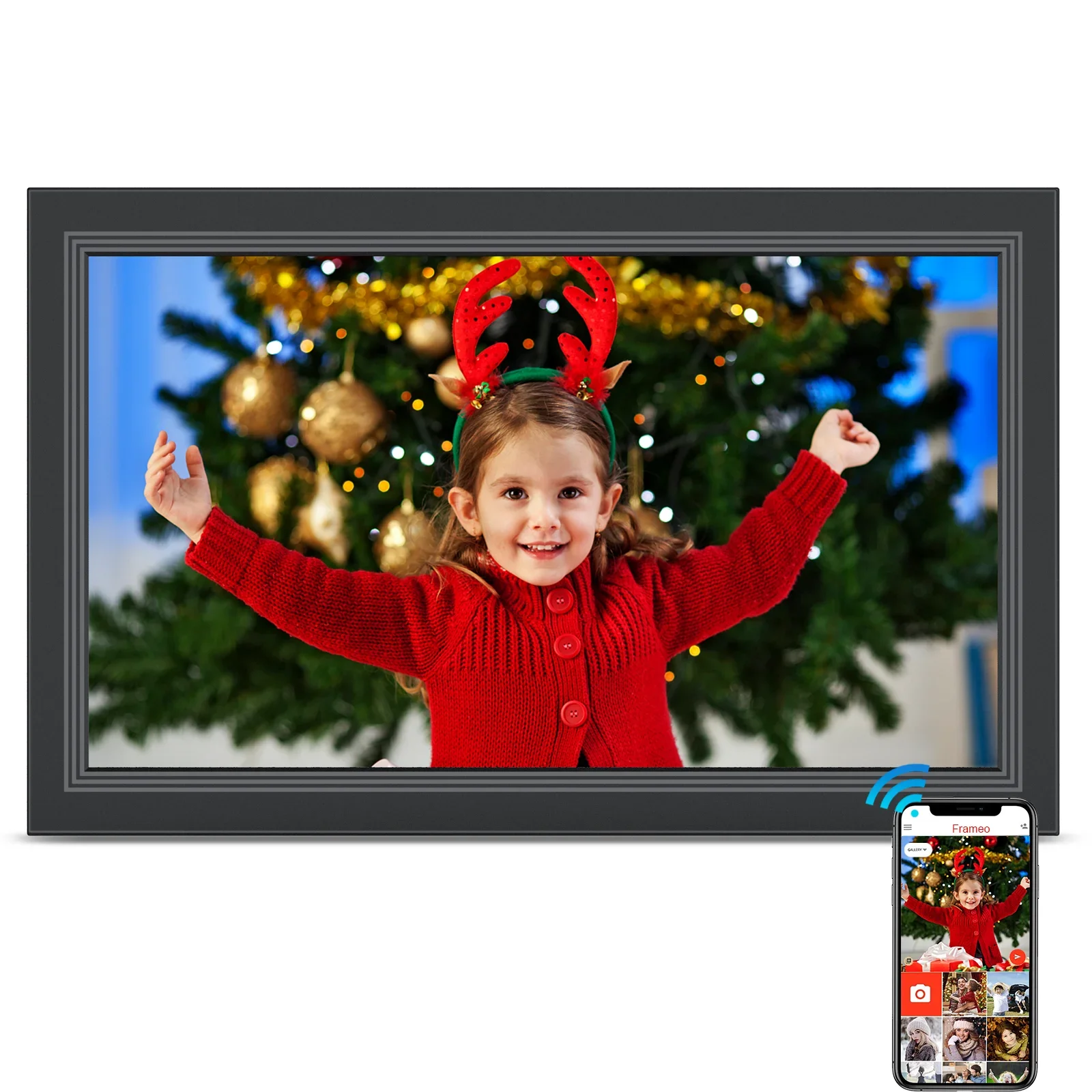 Factory Supply Hot Sale 15.6 Inch Digital Photo Frame FHD IPS Touch Screen Digital Picture Frames