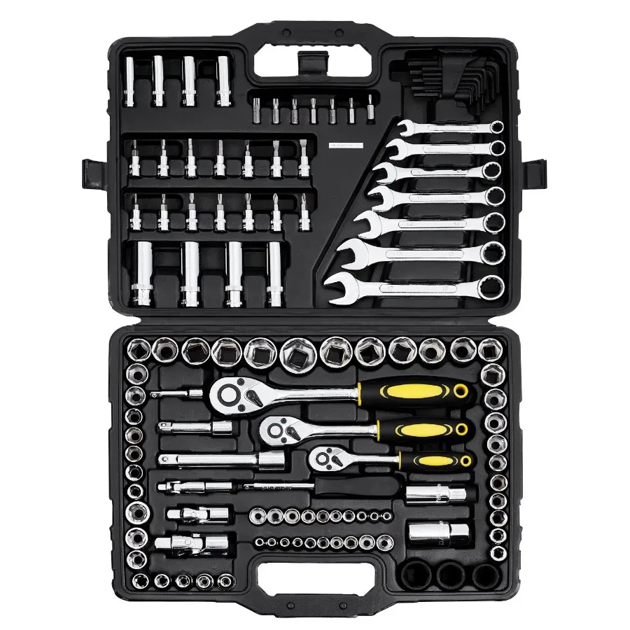 121-Piece Mechanics Tool Set 1 4