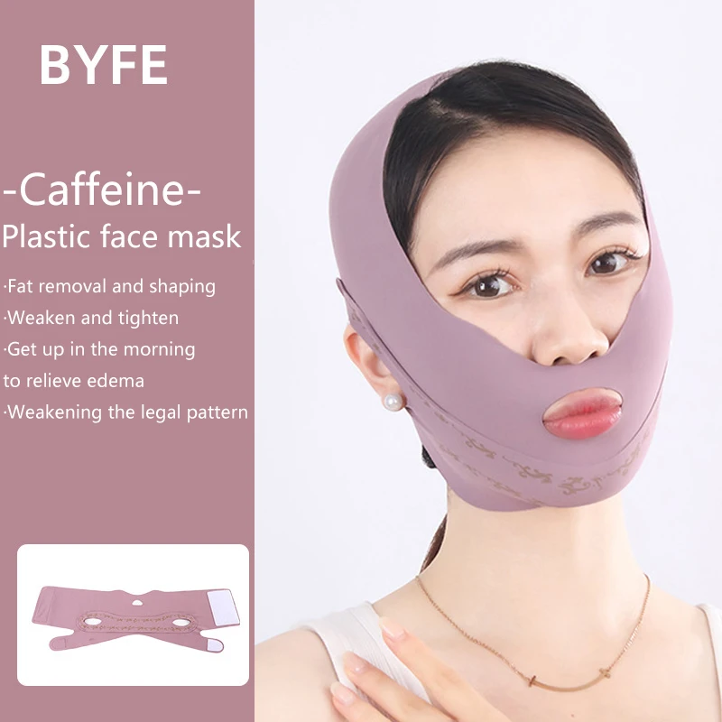 턱 뺨 슬리밍 붕대 V 셰이퍼 V 라인 리프팅 마스크 페이스 리프팅 안티 링클 스트랩 밴드 슬리핑 마스크 뷰티 건강