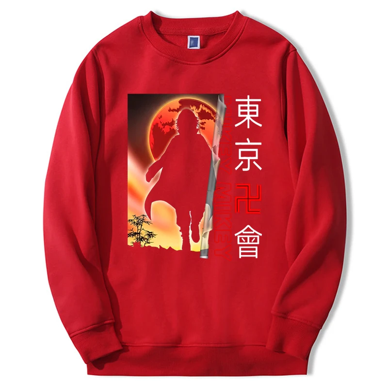 

Anime Tokyo Revengers Sweatshirt Mikey Graphic Print Harajuku Hoodie Bodywarm Loose Casual Top Man Sportswear Unisex Sudaderas