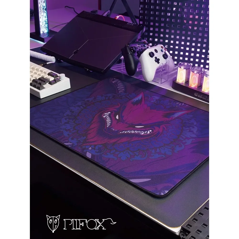 PIIFOX Oversized Mouse Pads Premium Messy Gaming Large Tiger Keyboard Laptop Table Mat Waterproof Dirt-resistant Thickened 4.2mm