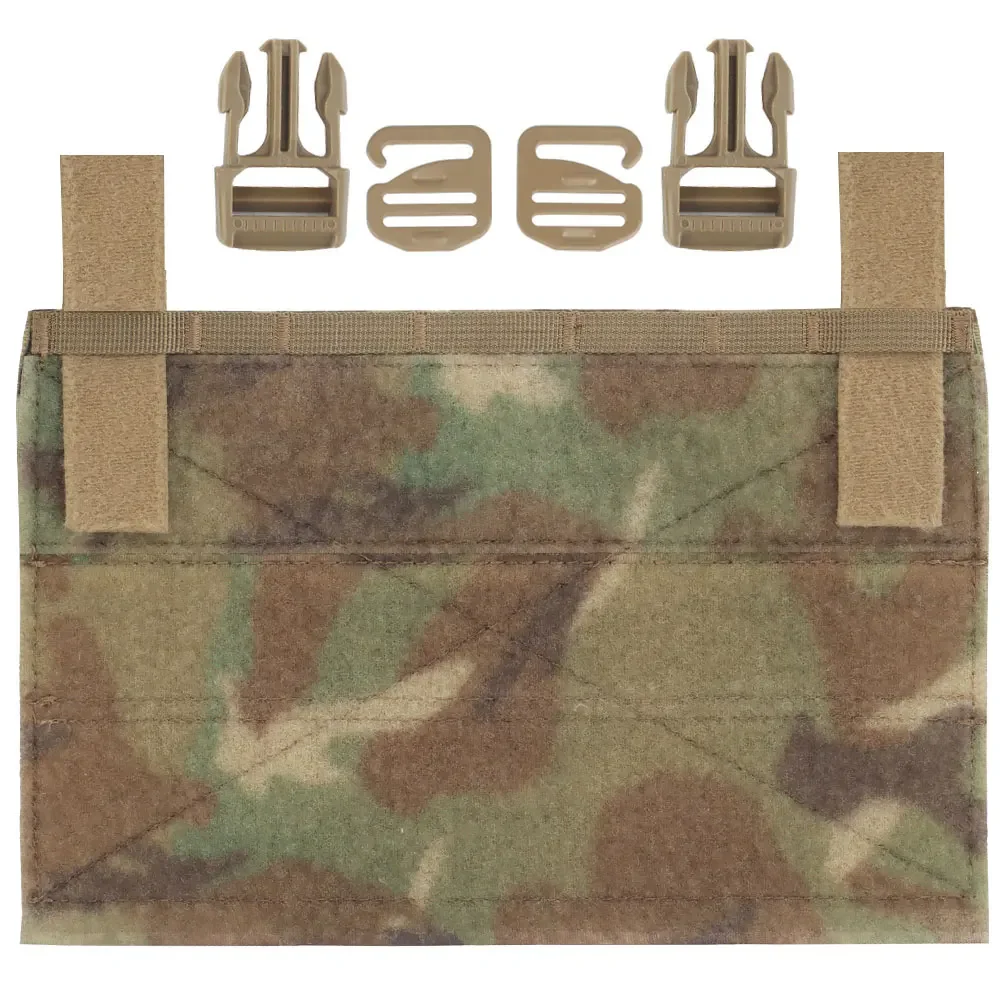 CRYE Front Plate Adapter for Tactical Hunting Vest Plate Carrier Magic Patches Hook Loop Change MOLEE System Magazine Pouch Gear