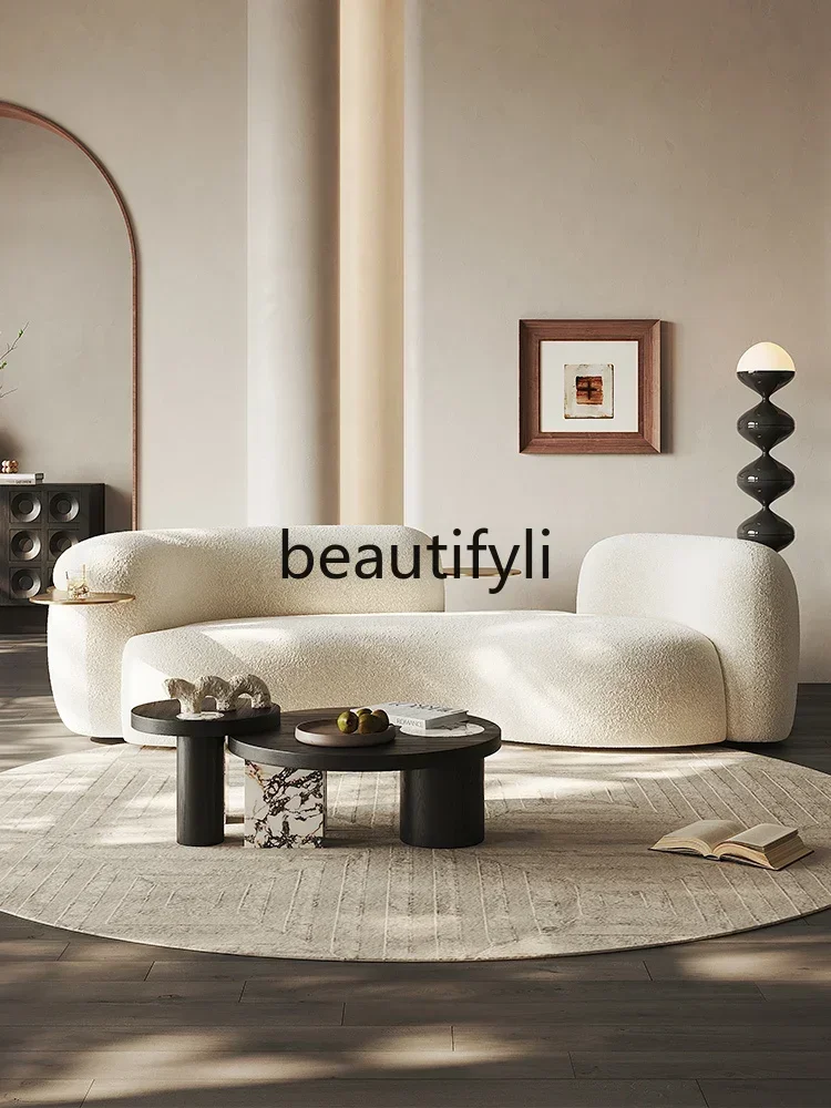 D5556  C  CPea sofa special-shaped curved sofa living room antique creative extreme beauty salon reception