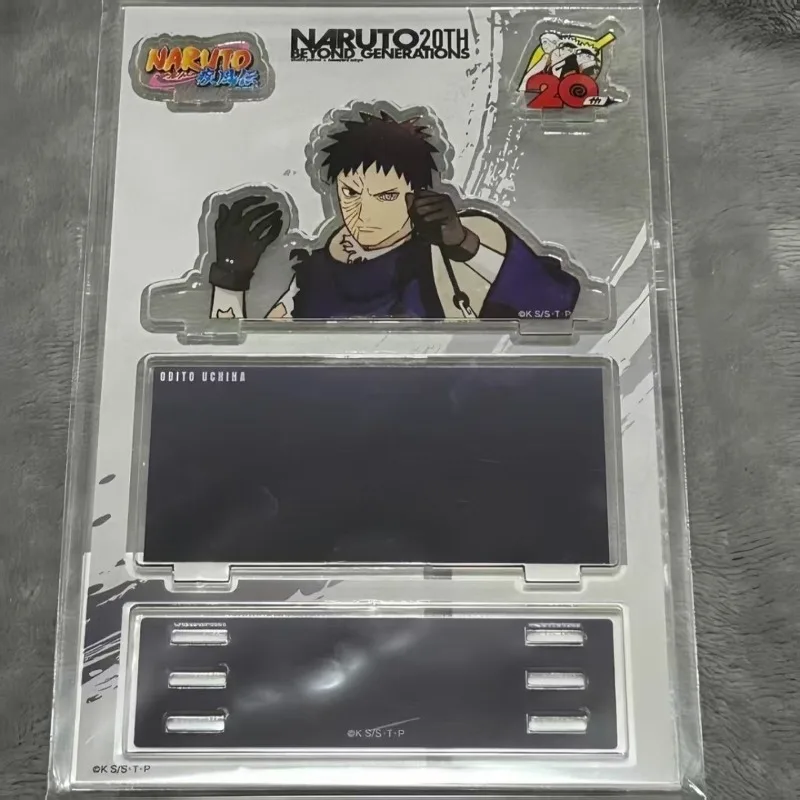 NARUTO Plate Desk Decor Uchiha Obito Standee Collection Ornament Accesorios Furnishing Articles Acrylic Doll Toy Figures Gifts