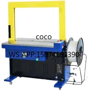 CE Certified Fully Automatic Box Strapping Machine Industrial Carton Strapping Equipment