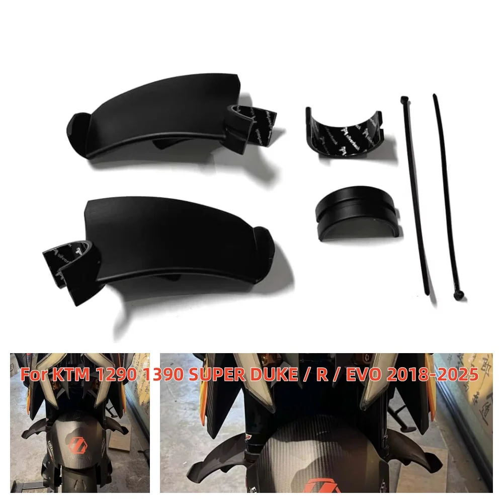 

For KTM 1290 1390 SUPER DUKE / R / EVO 2018-2025 Front Spoiler Wing Air Deflector Moto Damper GP Wings Modification Accessory