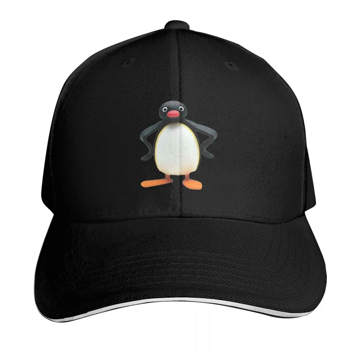 Pingu Noot Noot Logo Angery Pingu Cap Fashion Casual Baseball Caps Adjustable Hat Hip Hop Summer Unisex Baseball Hats
