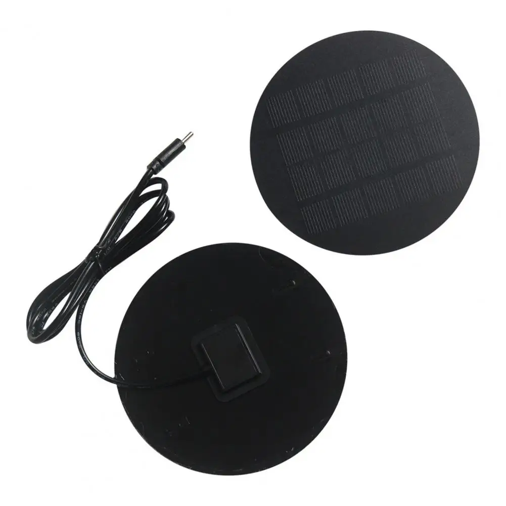 Mobile Phone Charger Portable Solar Charger 1.2w 5v Portable Solar Panel Charger Lightweight Usb Type-c Solar for Electronics