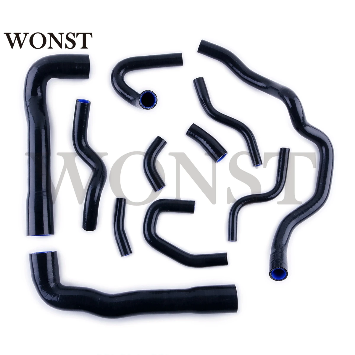 

For BMW E36 325i/328i/330i/M3 1992 1993 1994 1995 1996 1997 1998 1999 Silicone Radiator Coolant Hose Pipe Kit