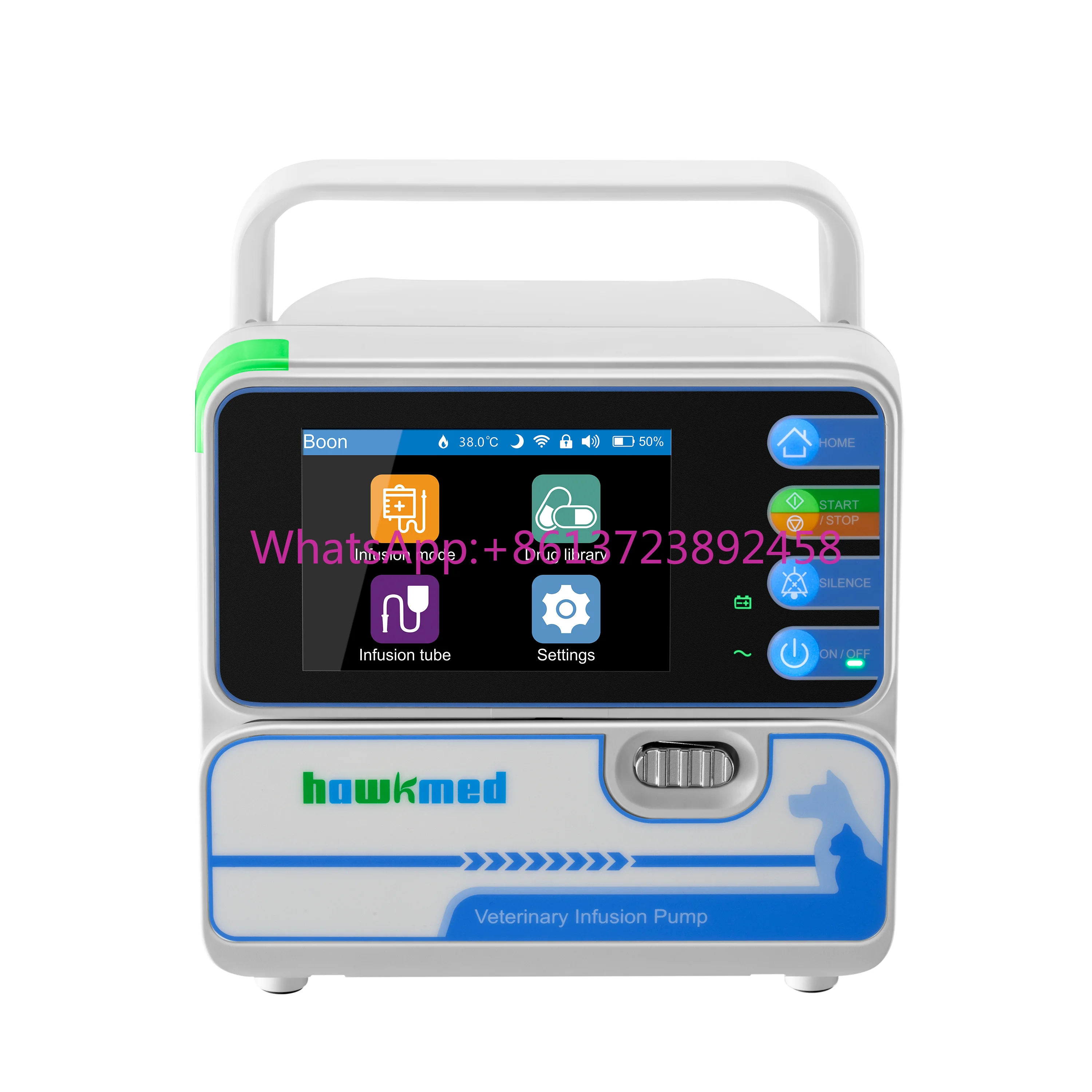 

Superior Quality Portable Veterinary Infusion Infusion Pump HK-T100 for Vet Use