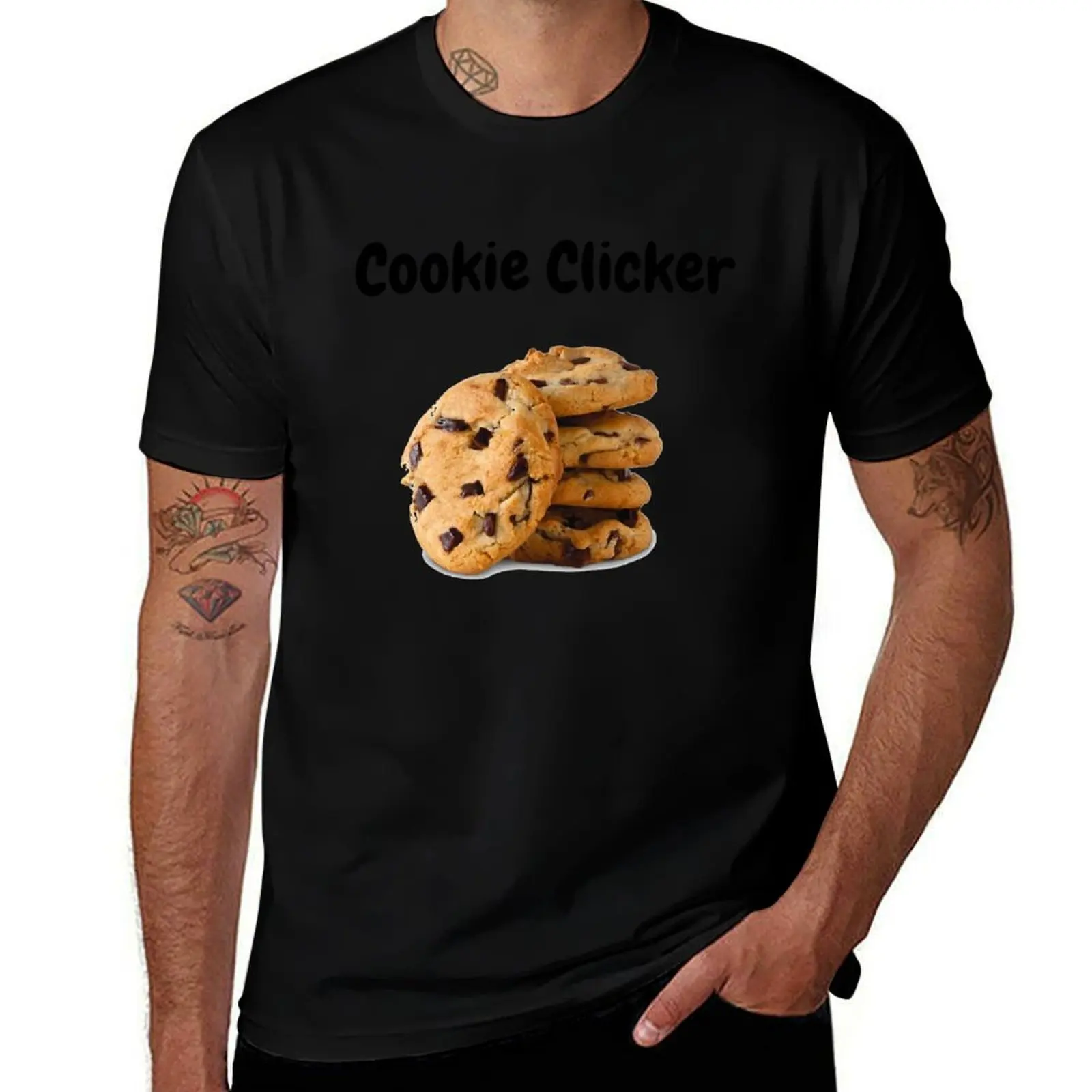 Cookie Clicker s (13) T-Shirt Summer Fashion Casual Tee Shirt T-Shirt