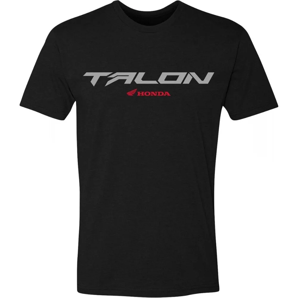 

Honda Men's and Women's T-shirt Talon Tee Summer Cotton Short-sleeved Shirts Spring and Autumn New Motorcycle Racing Top