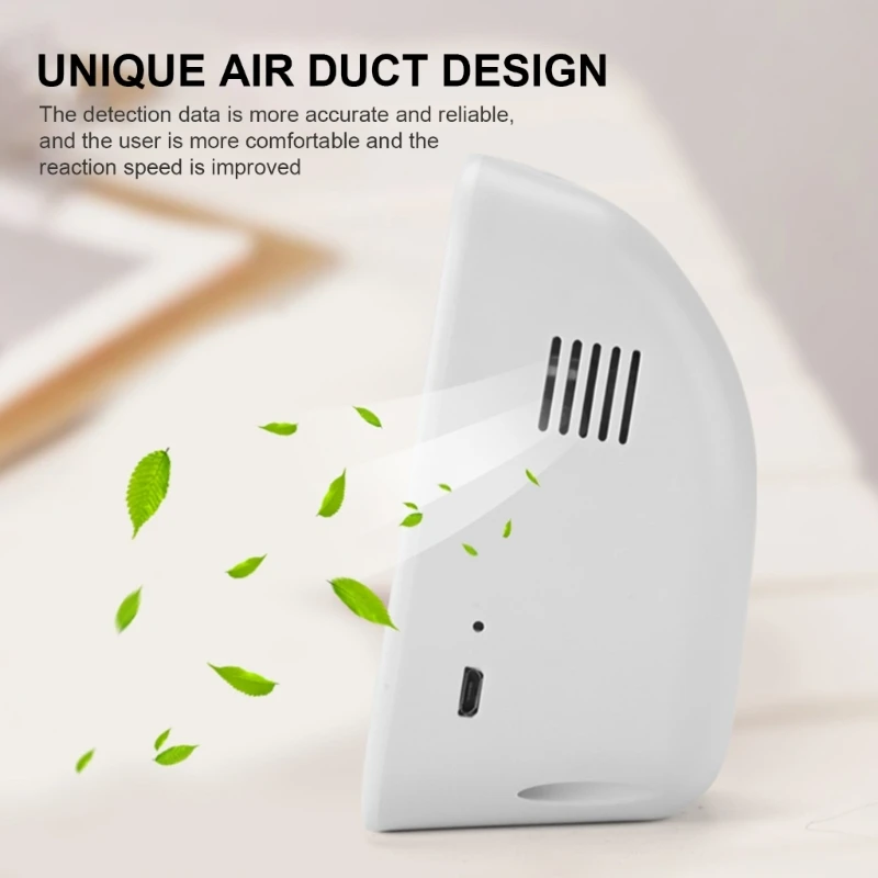 Nouveau compteur qualité l'air à détection avancée, pour Concentration CO2, température l'humidité, des