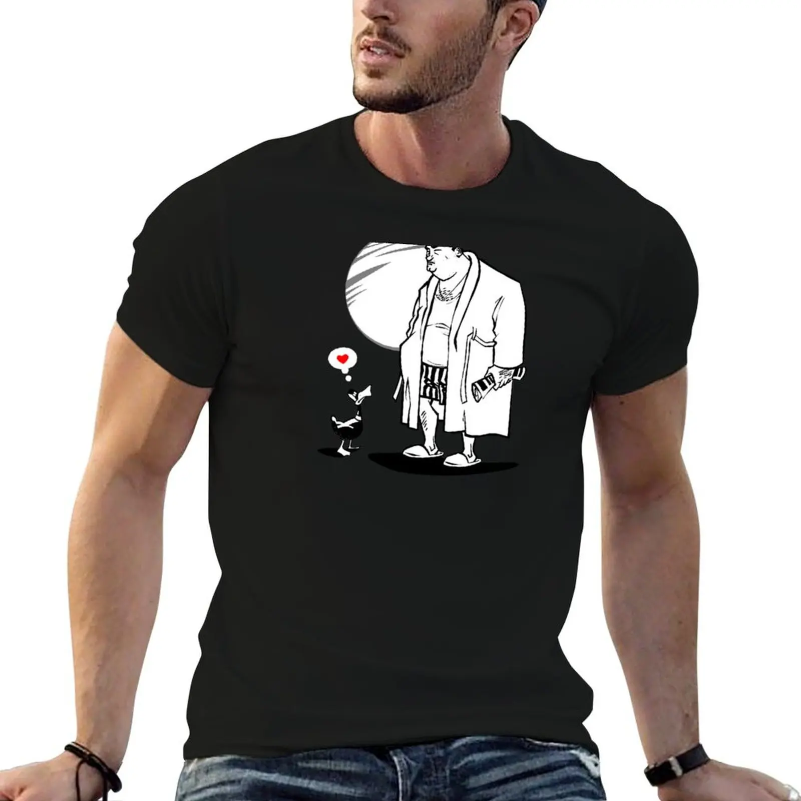 THOSE F'IN DUCKS T-Shirt Art Pattern Printed Casual Top