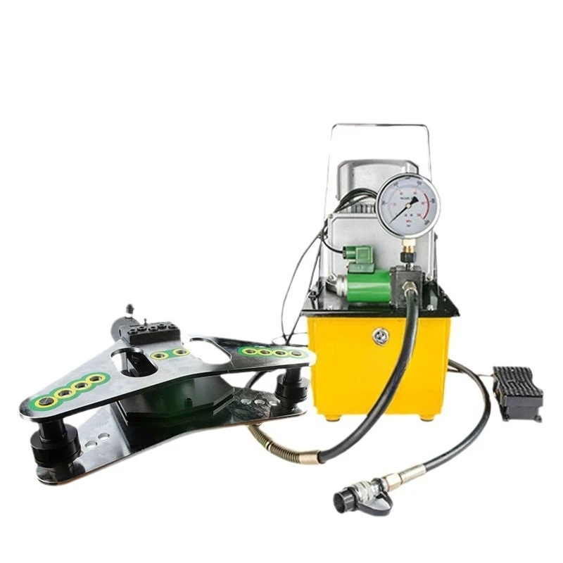 Bus processing Hydraulic bending  Flat vertical bending  Copper bar bending machine All-in-one  PLW