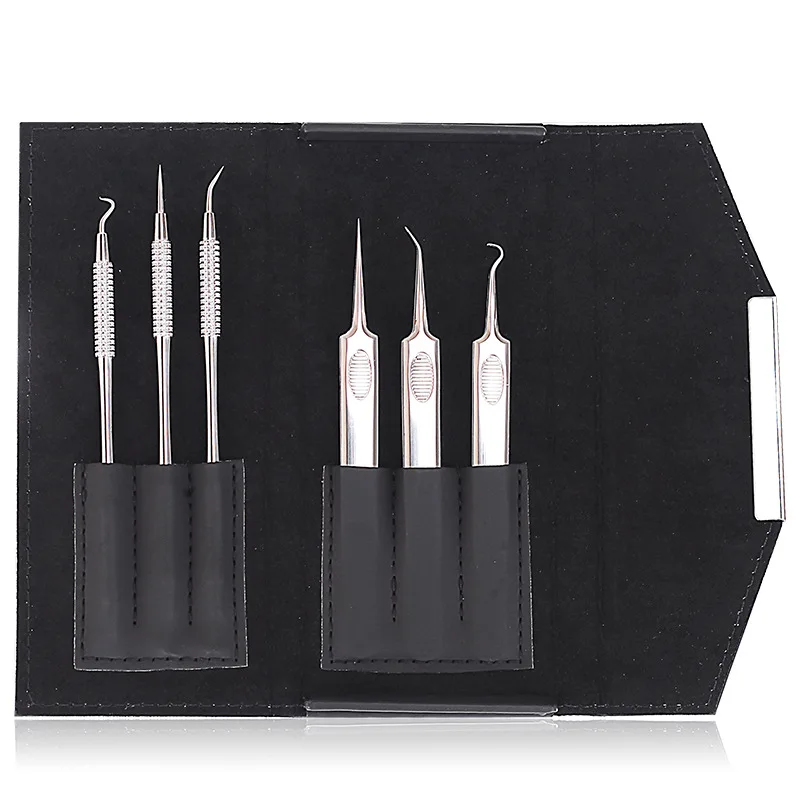 Extension de cils pince à épiler sac de rangement en cuir Portable organisateur étui faux cils outil organisateur cils accessoires