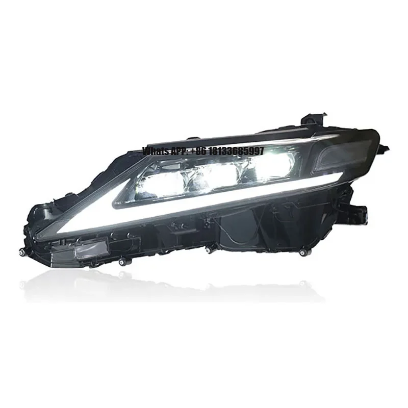 2018-2024 for Camry LED Lens Daytime Running Lights Modified Ail Lamp Devil Eye Headlight Assembly New Condition 12V