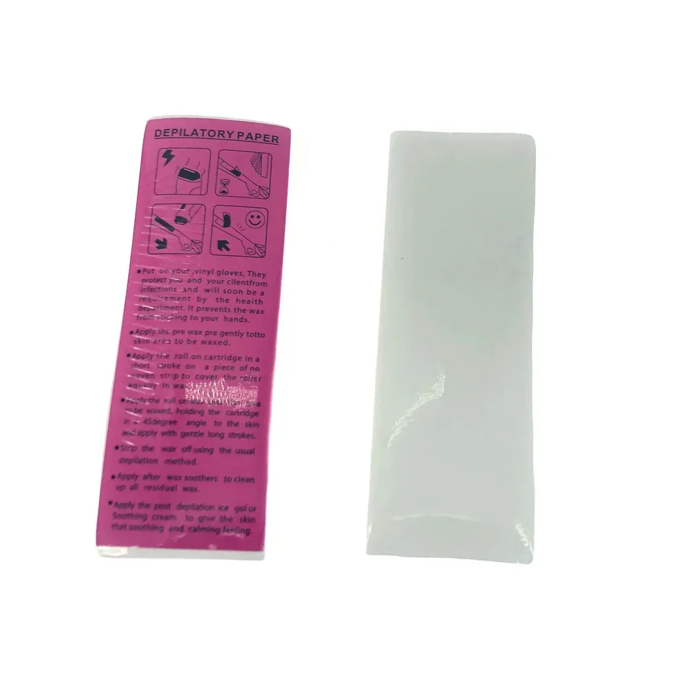 vvocci High Wax Strip Paper Roll Nonwoven Removal Epilator Quality Hair 100pcs Removal Body Cloth Hair Remove Wax Paper Rolls