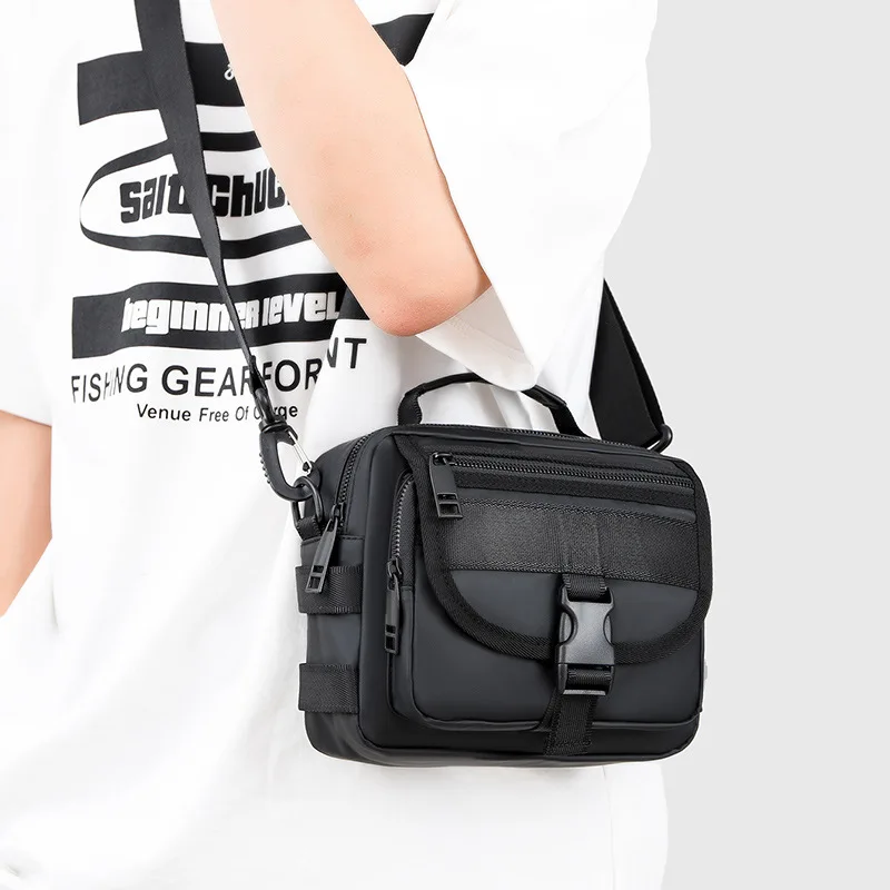 2025New Fashion Large Capacity Single Shoulder Crossbody Bag for Men, Waterproof Messenger bag for Travel and Outdoor Activities