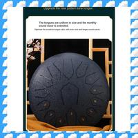 ONGE 6-Inch 8-Tone Sound Rain Drum Outdoor Rain Drum Percussion Instrument Yoga Meditation Exclusive