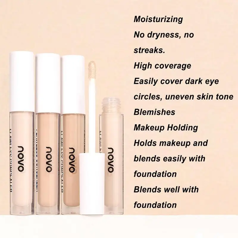 3 Farben flüssige Kontur Concealer Creme Make-up wasserdicht feuchtigkeit spendend dauerhafte Abdeckung Akne Augenringe Foundation Gesicht Kosmetik