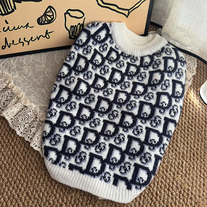 Luxury Knit Dog Sweater 5