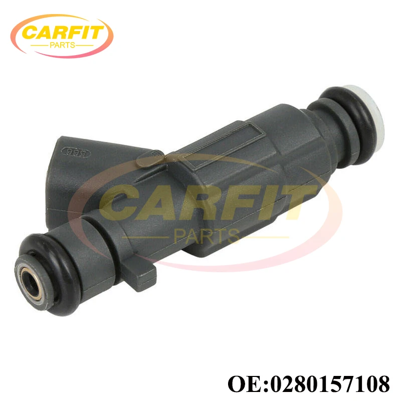 High Quality OEM 0280157108 Fuel Injector Nozzle For Wuling Chevrolet Aveo Sail 1.4 2010 - 2016 New Sail Jingyi Car Accessories