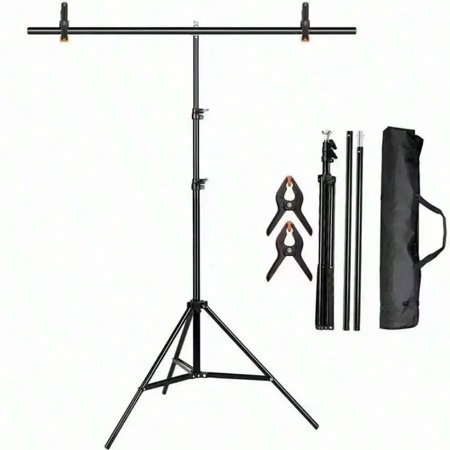 1pc Adjustable Photography Backdrop Stand, Wedding Arch Background Frame, Suitable For Ceremony, Birthday, Anniversary, Bridal F