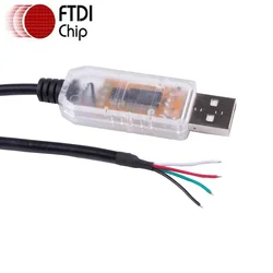 FTDI USB to RS485 Wire End Converter Connector Wiring Pinout Cable Compatible USB-RS485-WE-1800BT