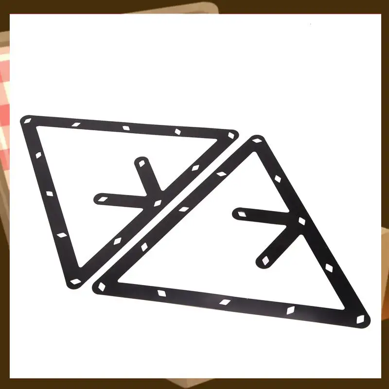 

12 шт., держатель для стойки для волшебных шаров, лист для бильярда, треугольный кий, аксессуары для стойки для волшебных шаров 8, 9 и 10 шаров-AA85