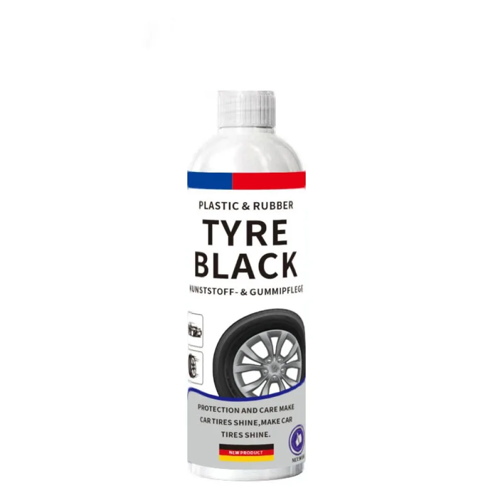 Automotive Wheel Tire Shine Cleaner Rubber Plastic Restorer Spray Gloss Protection Agent Waterproof Exterior Care Dressing Suppl