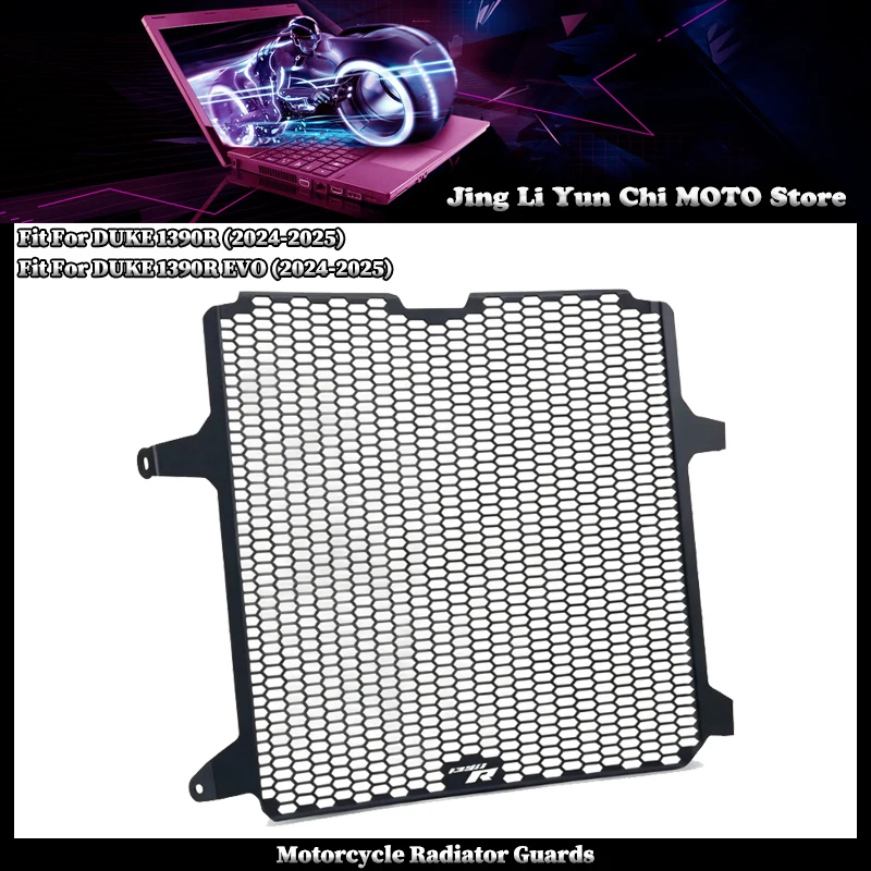 

Motorcycle Accessory Radiator Guard Grille Cover Protector Protective Grill Fit For KTM DUKE 1390R EVO Duke1390 R 2024-2025
