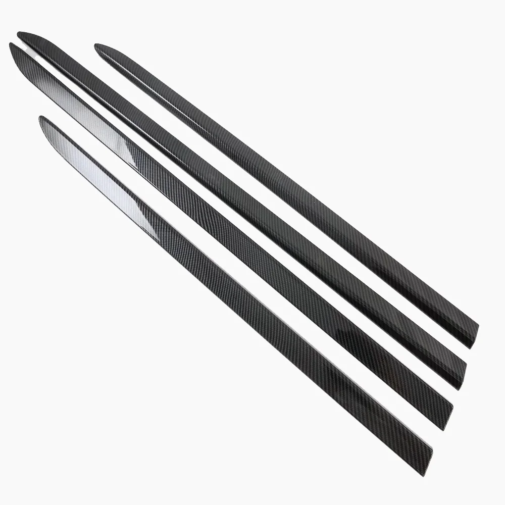 

For Kia Carnival KA4 2020 2021 2022 ABS Chrome Side Body Door Trim Stick Strip Molding Bumper Cover Protection Car Accessories