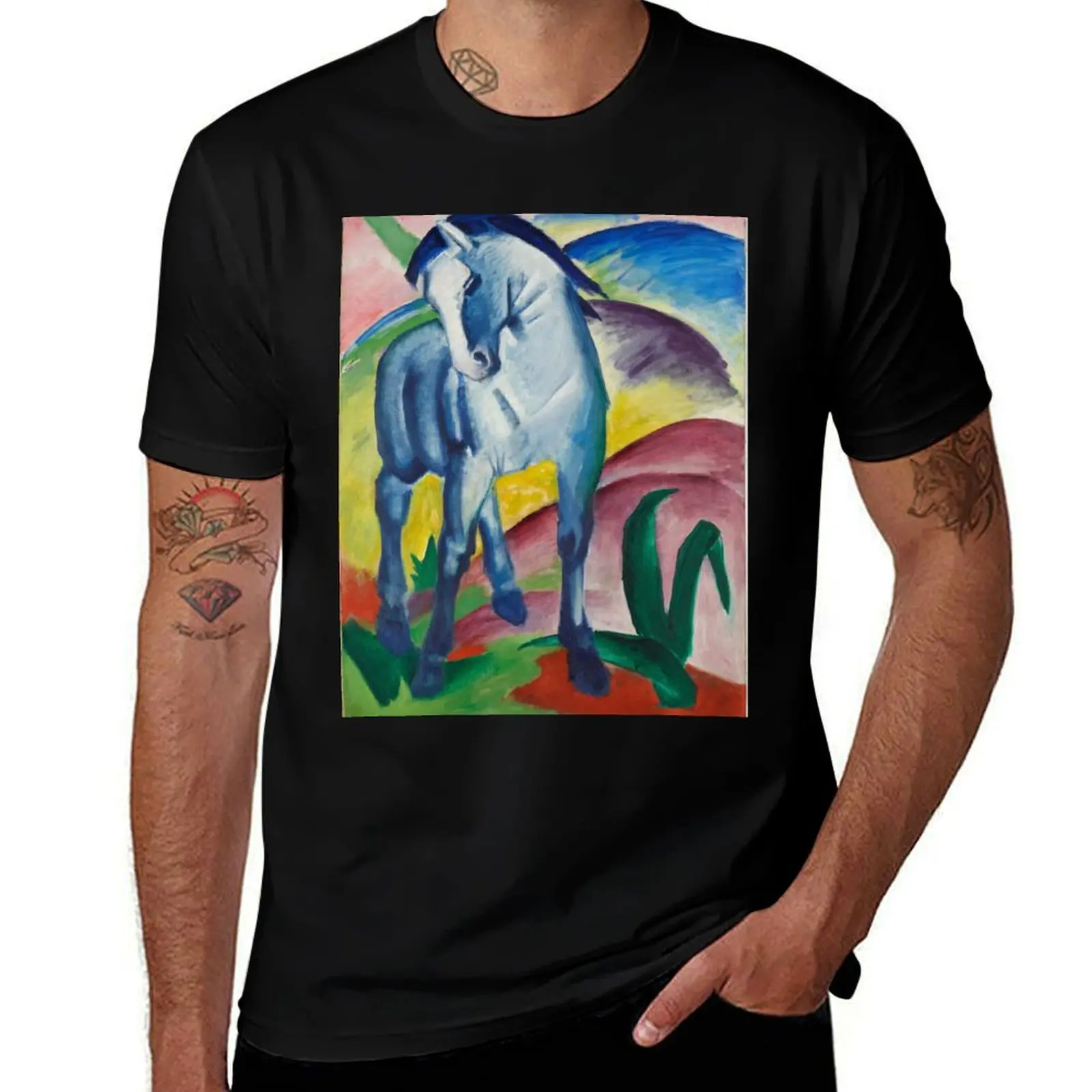 

Franz Marc - Blue Horse T-Shirt custom shirt blue lock sweat t shirt men