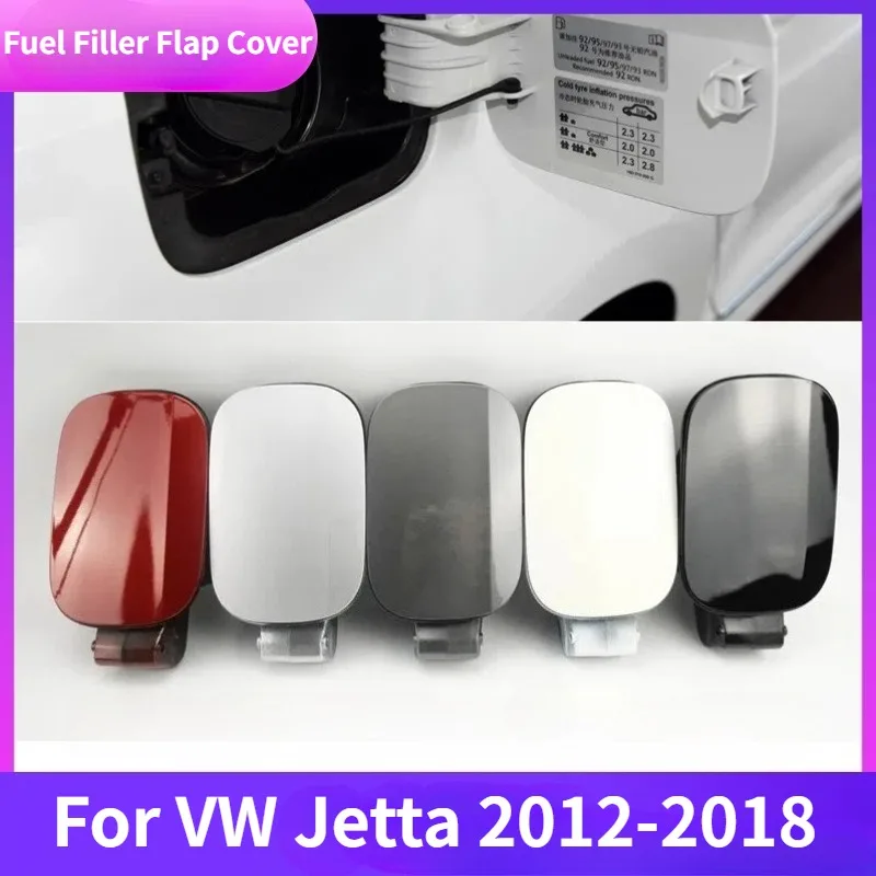 

For VW Jetta 2012-2018 Car Fuel Tank Filler Flap Cover Oil Shell Cap Trim 16D809857 16D 809 857