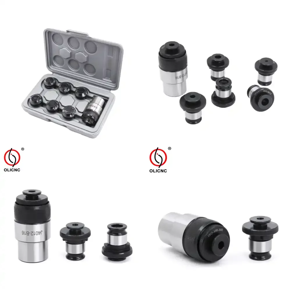

J4012-B16 Function of Overload Clutch Tapping Collet Set Quick Change J4012 6pcs Tapping Collet Sleeves B16 for Tapping