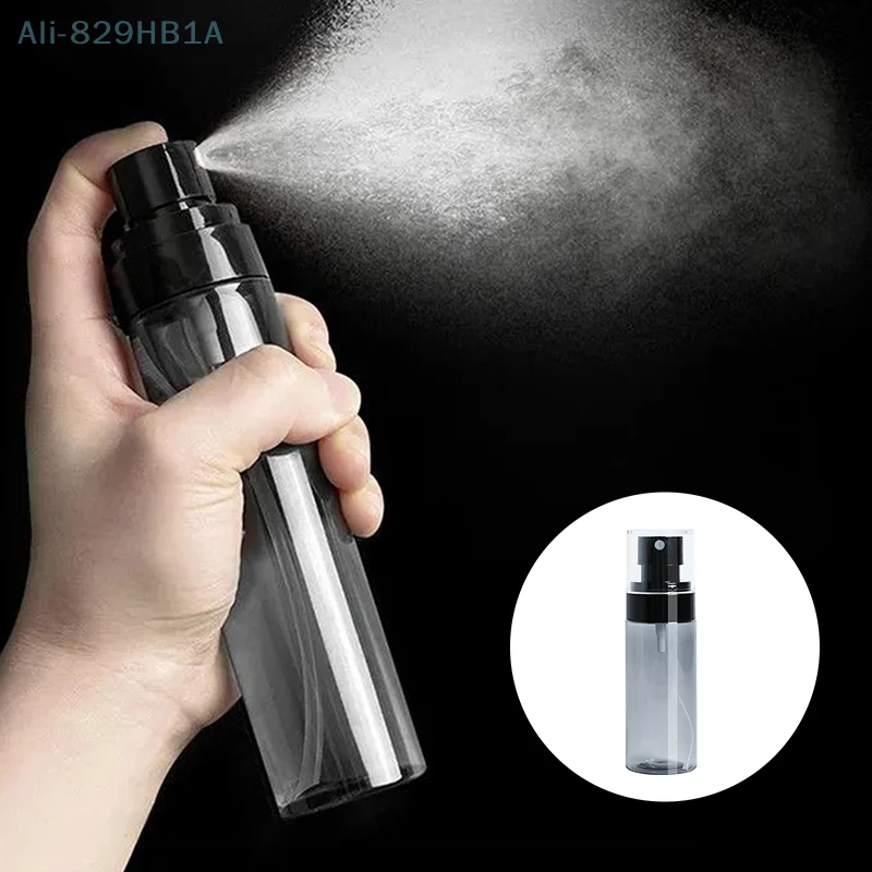 Portable Refillable Bottles Transparent Plastic Perfume Atomizer Mini Empty Spray Press Sub-Bottling Bottle Travel Accessories