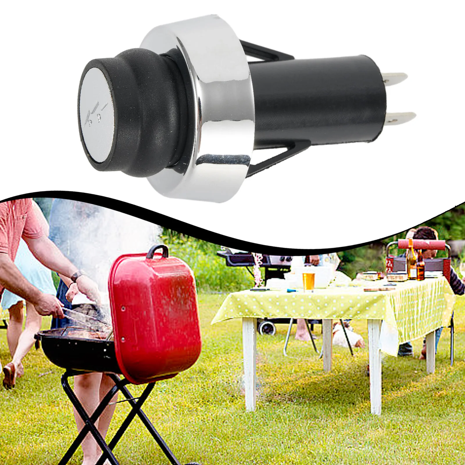 

66220 Ignitor Button Switch for For Genesis II GS4 and For Spirit 2 E310 Compatible with Multiple Grill Part Numbers