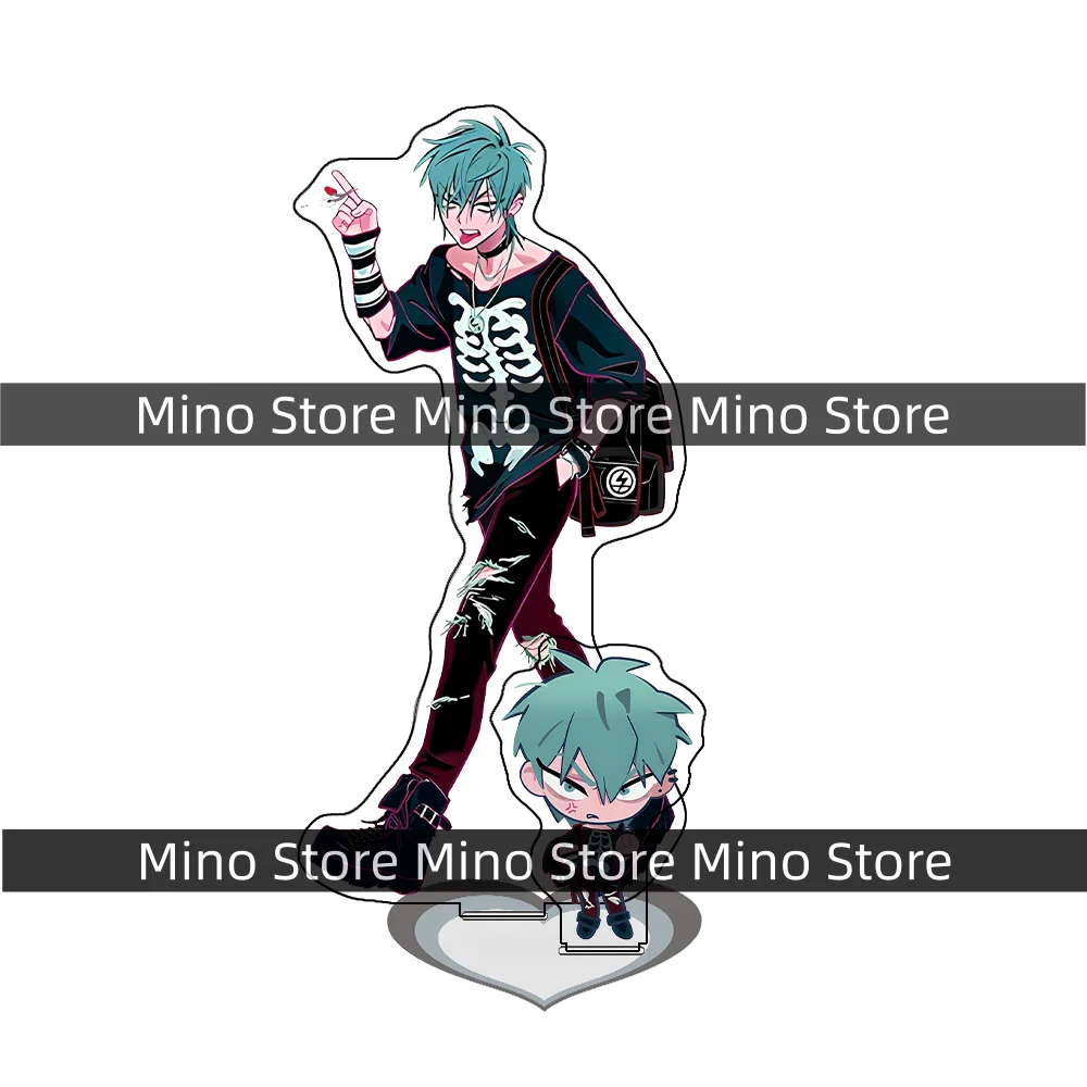 Alien Stage Mizi Sua Till Ivan Luka Hyuna 15CM Cute Anime Acrylic Stand Keychain Kawaii Character Model Desk Decor Collect Gifts