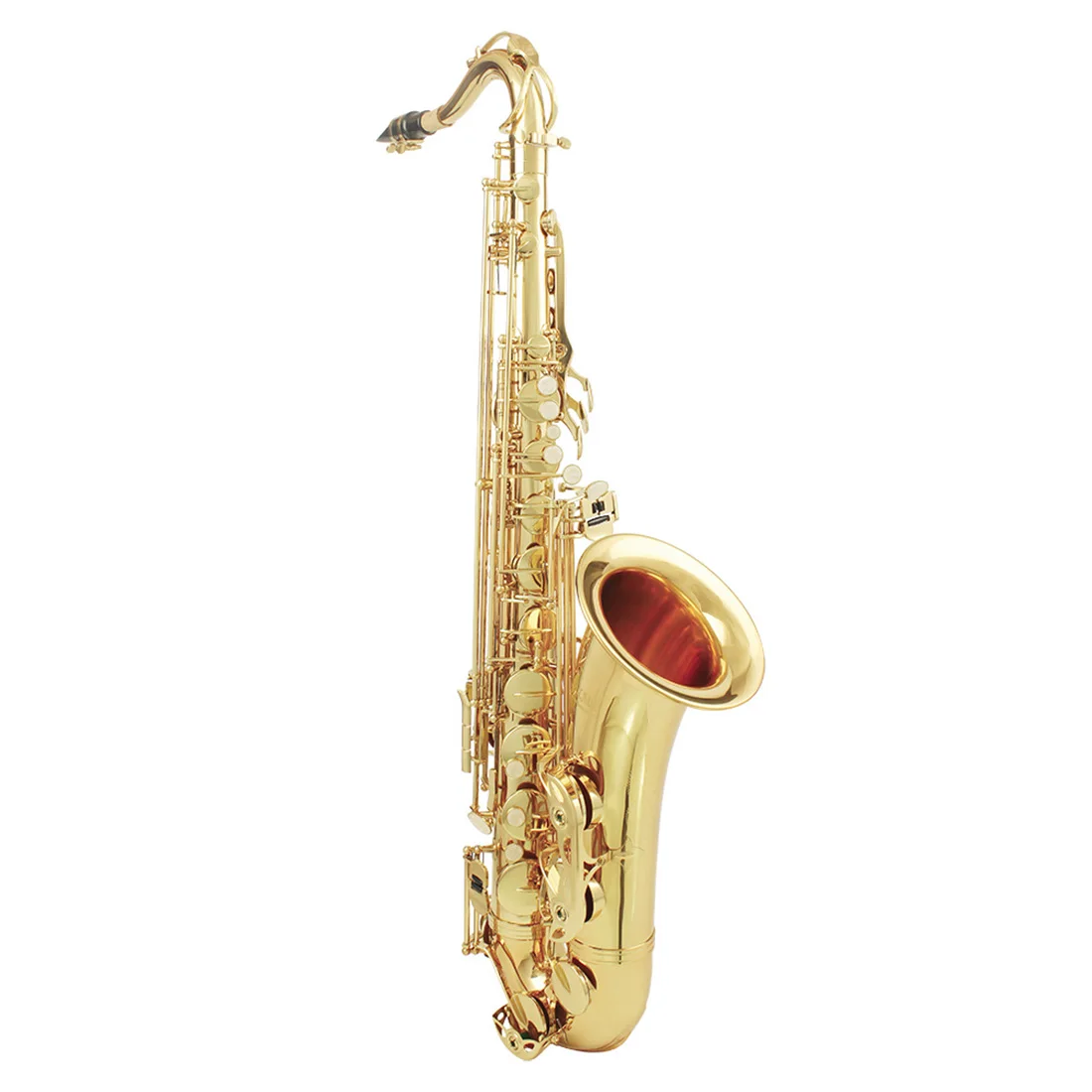 SLADE Golden Tenor Saxophone Brass Sax Music Instruments Professional Woodwind Instrument with Saxophone Tenor Accessories