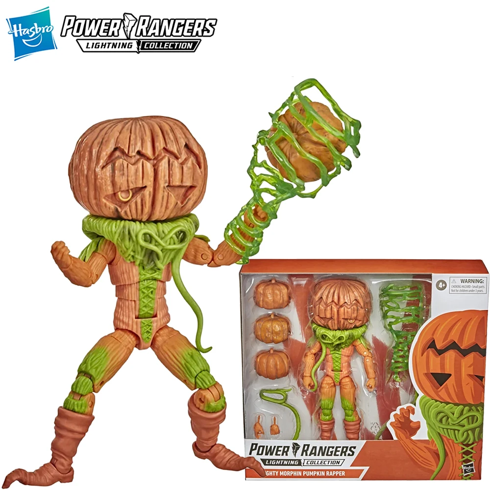 

[In-Stock] Hasbro Power Rangers Lightning Collection Monsters Mighty Morphin Pumpkin Rapper 6-Inch-Scale Action Figure Model Toy