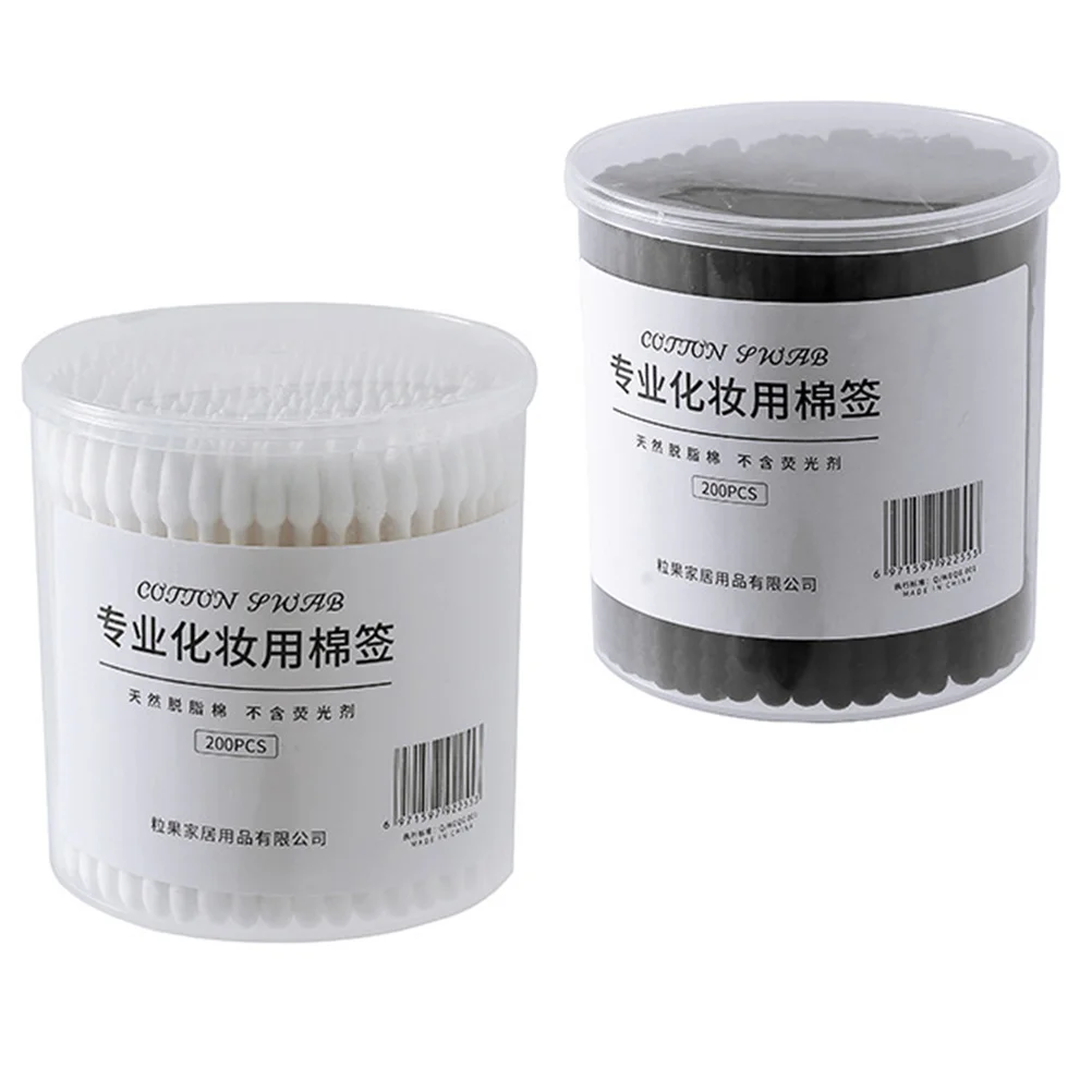 Cotton Swabs For Make Up Double Head Applicators Hygienic Absorbent Clean Face Body Travel Cotton Stick Ear