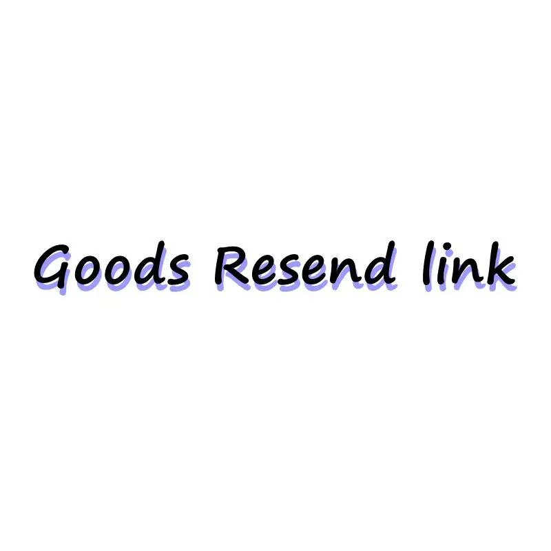 

For Resend Goods