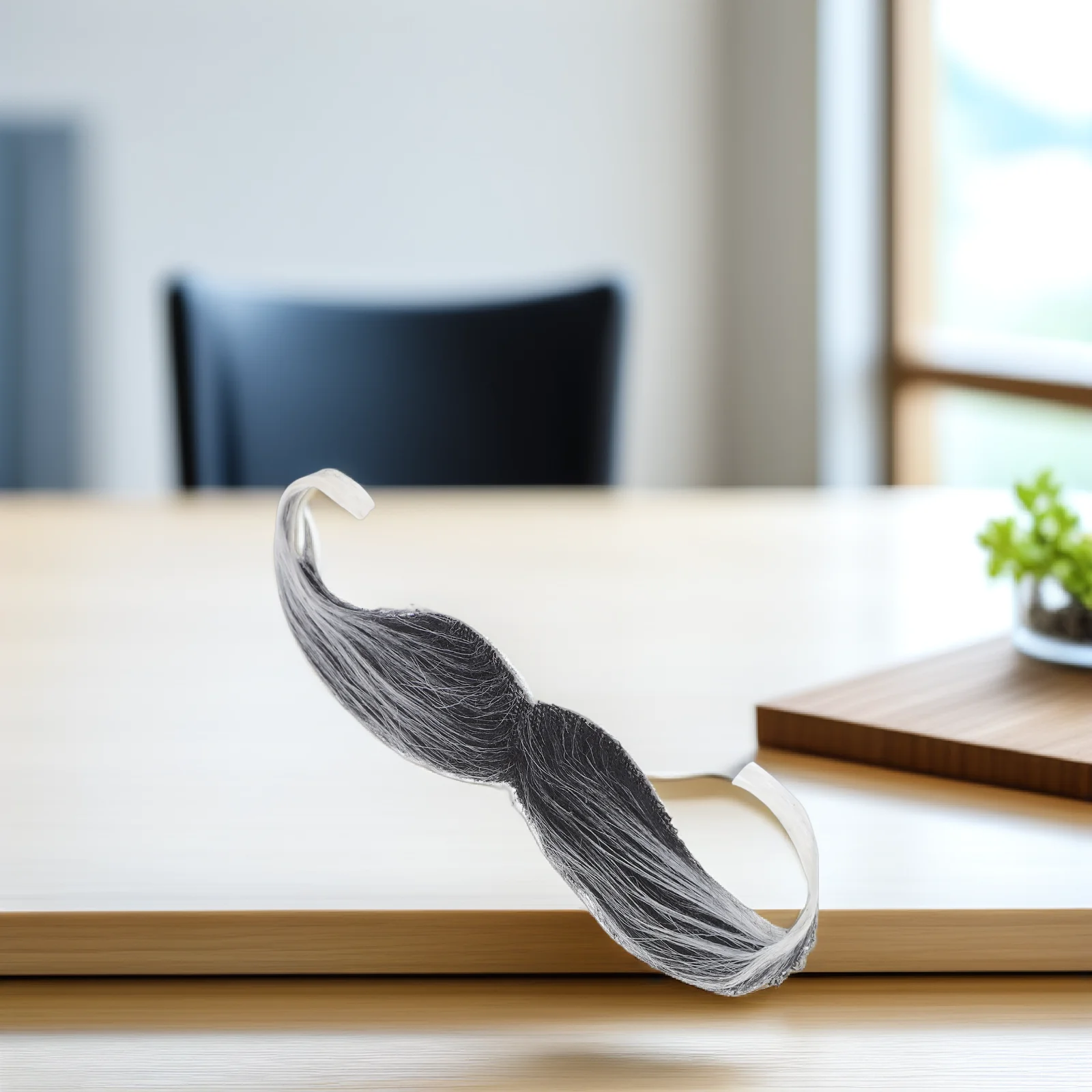 Juego de barba y bigote falsos realistas para adultos y niños, decoración de mascarada para fiesta de Halloween, accesorio de disfraz divertido, 2 uds.