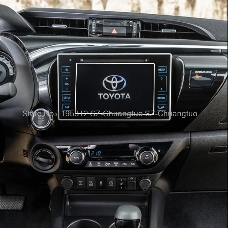 

Защитная пленка для экрана из закаленного стекла для Toyota Hilux 2019 7 дюймов