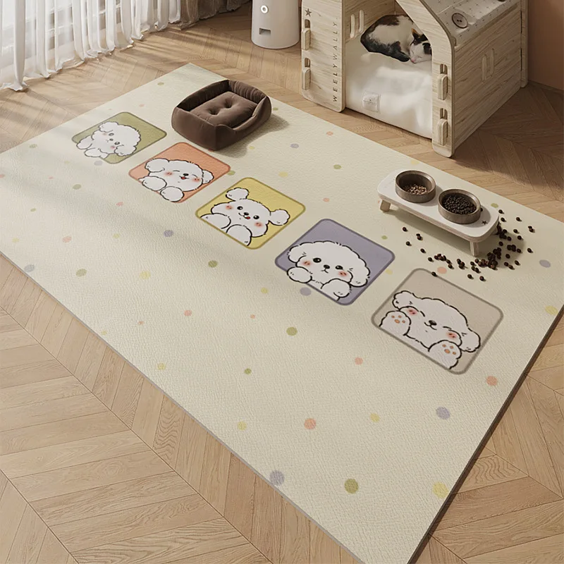 

Leather pet mat spring and summer cool cat's nest kennel fence waterproof, anti-urine and non-slip leave-in pet floor