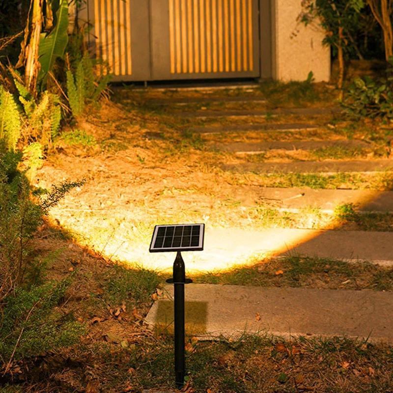 

Solar Spot Lights Outdoor Waterproof Solar Powered Garden Lamp Auto On/Off Sun Spotlights for Landscape Yard Vila Fence Tree